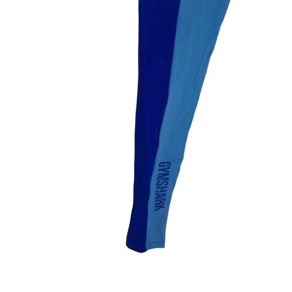 Gymshark Colorblock Duo Leggings Cobalt Size Small - Picture 5 of 7